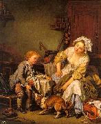 Jean-Baptiste Greuze The Spoiled Child USA oil painting artist